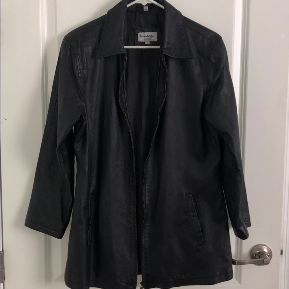 Vintage leather jacket